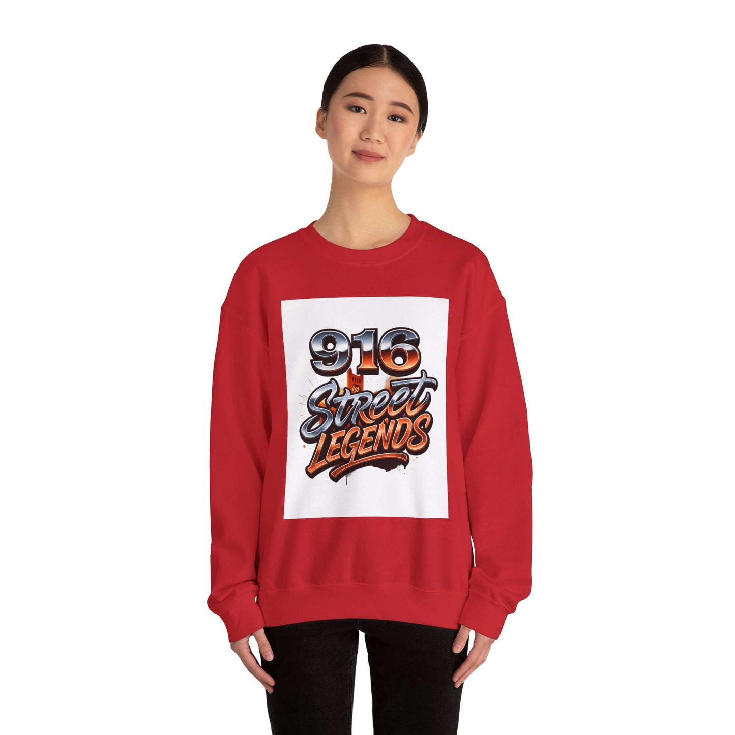 Street Legends Unisex Crewneck Sweatshirt, Urban Fashion, Cozy Streetwear, Gift for Him/Her, Casual Layering