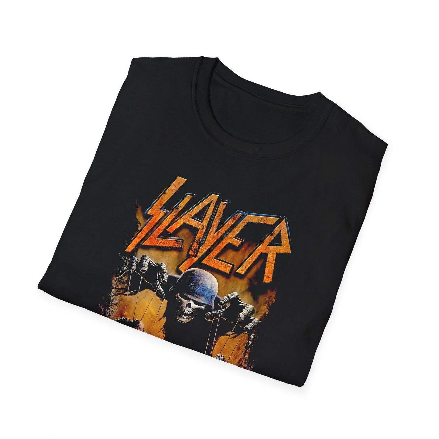 Slayer Graphic Tee, Unisex Band Shirt, Music Lover Gift, Vintage Style T-Shirt, Alternative Fashion Top, Concert Apparel