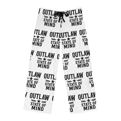 Men's Outlaw Pajama Pants, Relaxed Sleepwear, State of Mind Lounge Pants, Gifts for Him, Cozy Homewear, Casual Nightwear