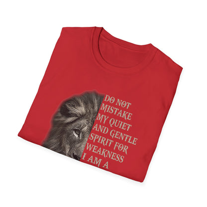 Mighty Warrior T-Shirt, Inspirational Apparel, Christian Gift, Faith-Based Wear, Religious Tee, Spiritual Encouragement Shirt