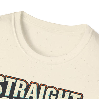 Unisex Graphic T-Shirt, Funny Quote Tee, Straight Outta Patience Shirt, Casual Wear, Gifts for Him/Her