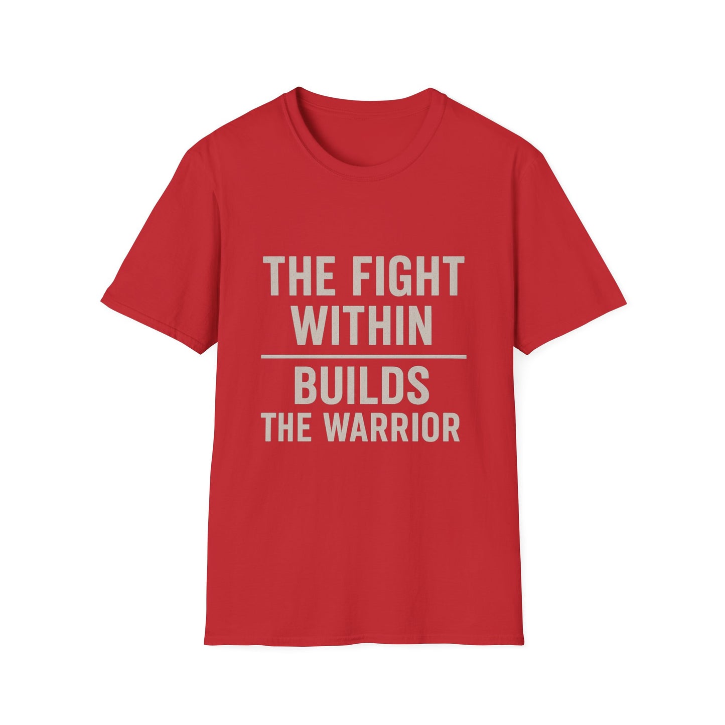 Warrior Spirit T-Shirt - Motivational Shirt, Inspirational Gift, Relaxed Fit Tee, Casual Wear, Fitness Apparel