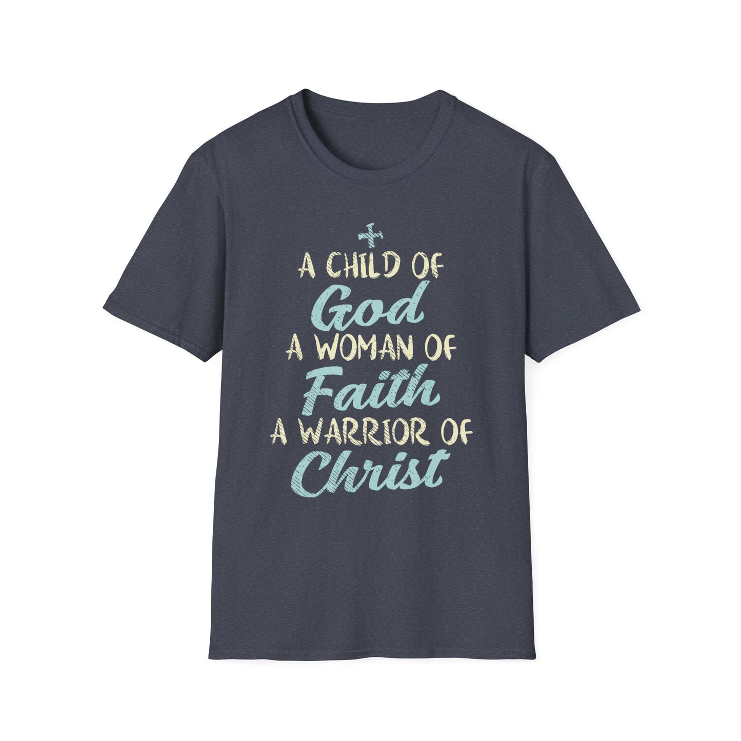 Faith Warrior T-Shirt | Inspirational Christian Tee, Spiritual Apparel, Gift for Believers, Religious Shirt, Motivational Wear