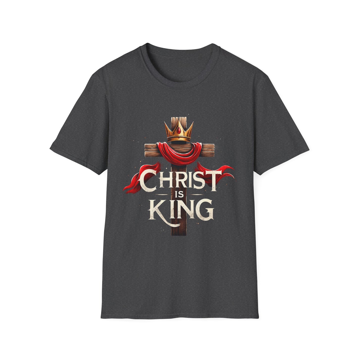 Christ is King T-Shirt, Unisex Softstyle Tee for Religious Celebrations, Gift for Church Events, Faith-Based Apparel, Comfortable [...]
