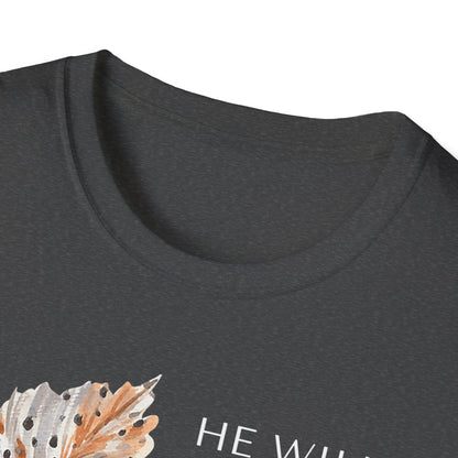 Faith-Inspired Unisex Softstyle T-Shirt – Psalm 91:4
