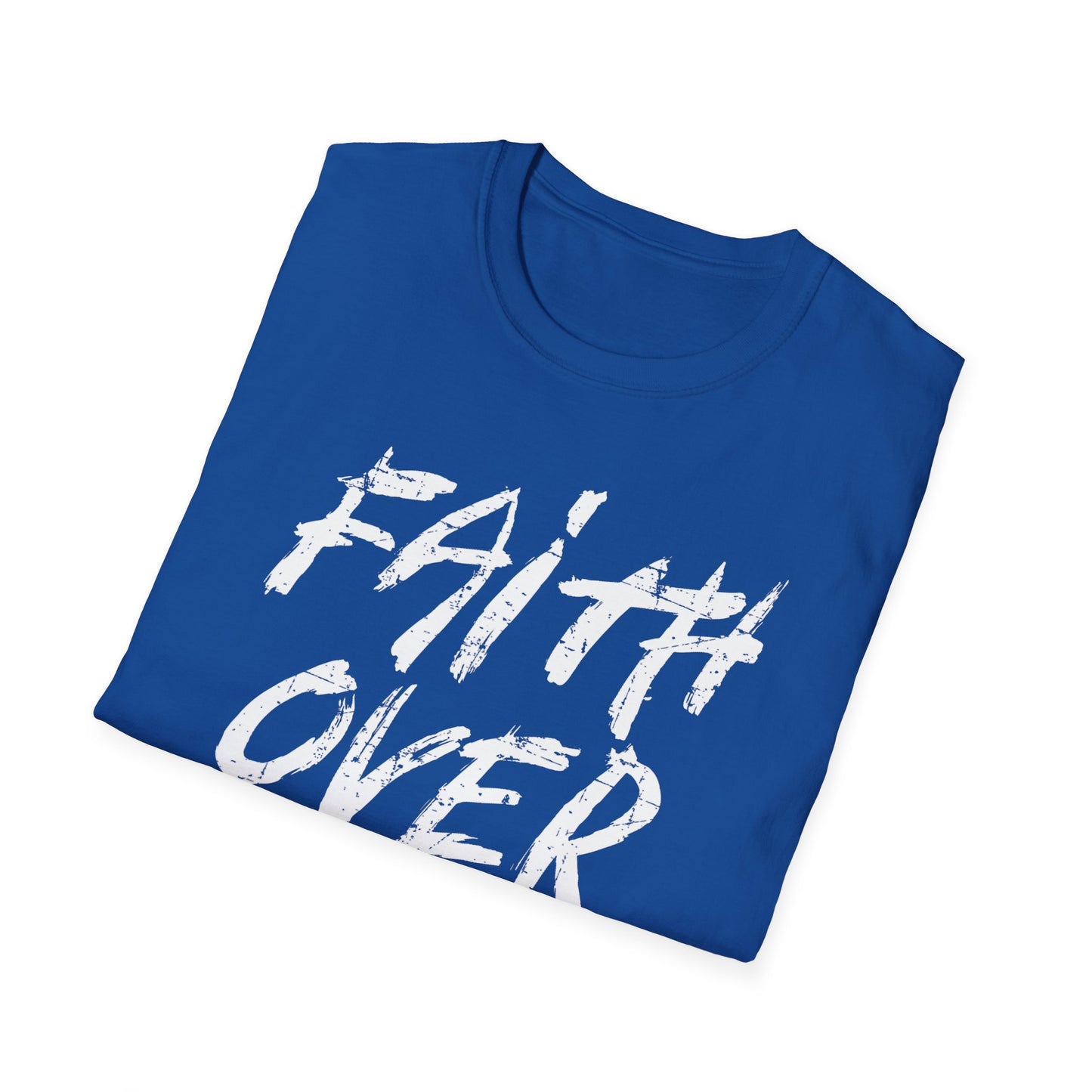 Faith Over Fear Unisex Softstyle T-Shirt