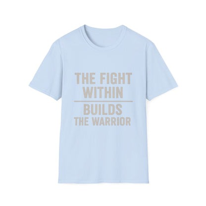Warrior Spirit T-Shirt - Motivational Shirt, Inspirational Gift, Relaxed Fit Tee, Casual Wear, Fitness Apparel