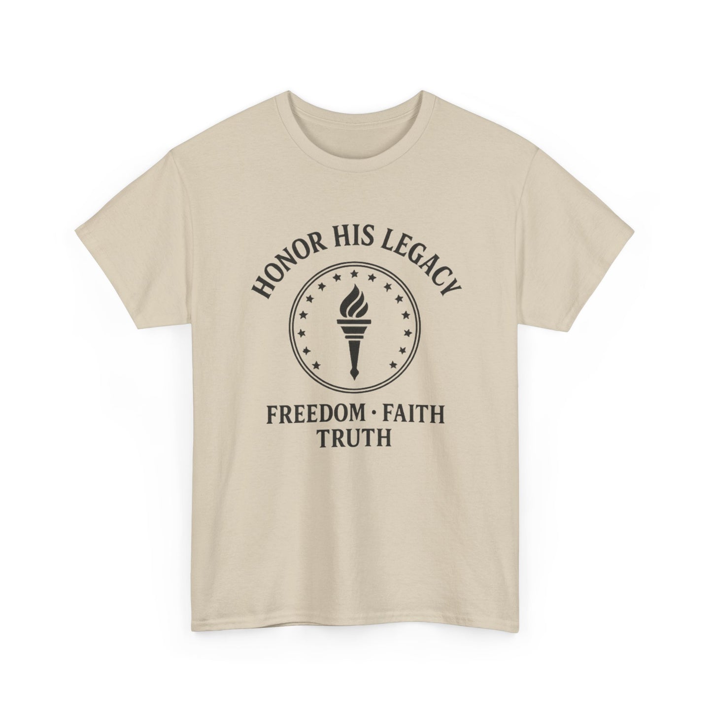 Unisex Tribute Tee - Honor His Legacy, In Memory of Loved Ones, Comfort Wear for Memorials, Faith-Based Apparel, Support Causes