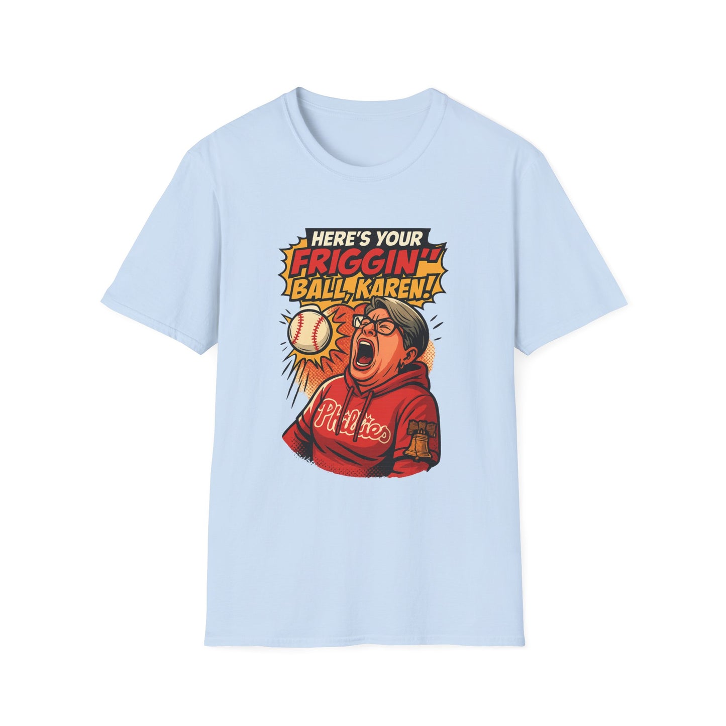 Funny Unisex T-Shirt, Baseball Fan Gift, Karen Humor Tee, Sports Enthusiast Apparel, Quirky Everyday Wear