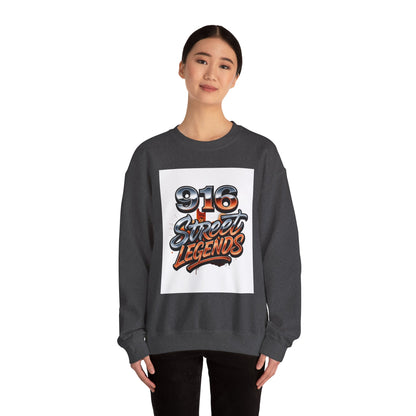 Street Legends Unisex Crewneck Sweatshirt, Urban Fashion, Cozy Streetwear, Gift for Him/Her, Casual Layering