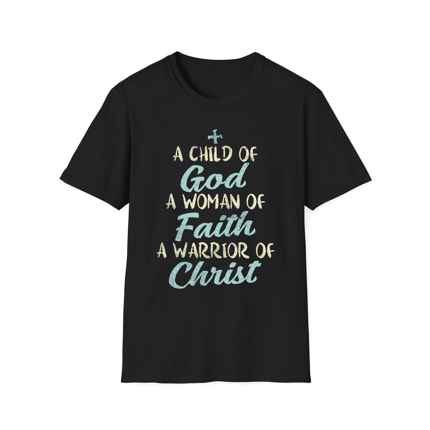 Faith Warrior T-Shirt | Inspirational Christian Tee, Spiritual Apparel, Gift for Believers, Religious Shirt, Motivational Wear