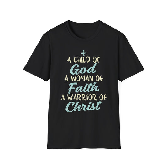 Faith Warrior T-Shirt | Inspirational Christian Tee, Spiritual Apparel, Gift for Believers, Religious Shirt, Motivational Wear