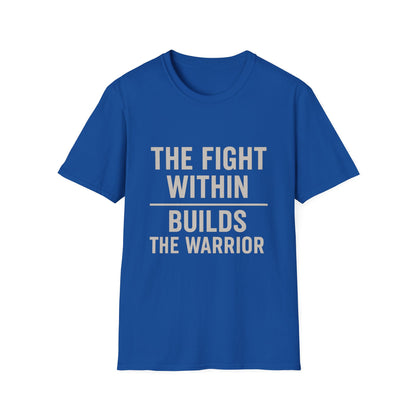 Warrior Spirit T-Shirt - Motivational Shirt, Inspirational Gift, Relaxed Fit Tee, Casual Wear, Fitness Apparel