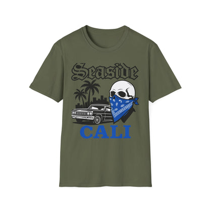 Cali Vibes Graphic Tee | Unisex Softstyle T-Shirt, Seaside Shirt, Casual Wear, Beach Life, Gift for Him/Her