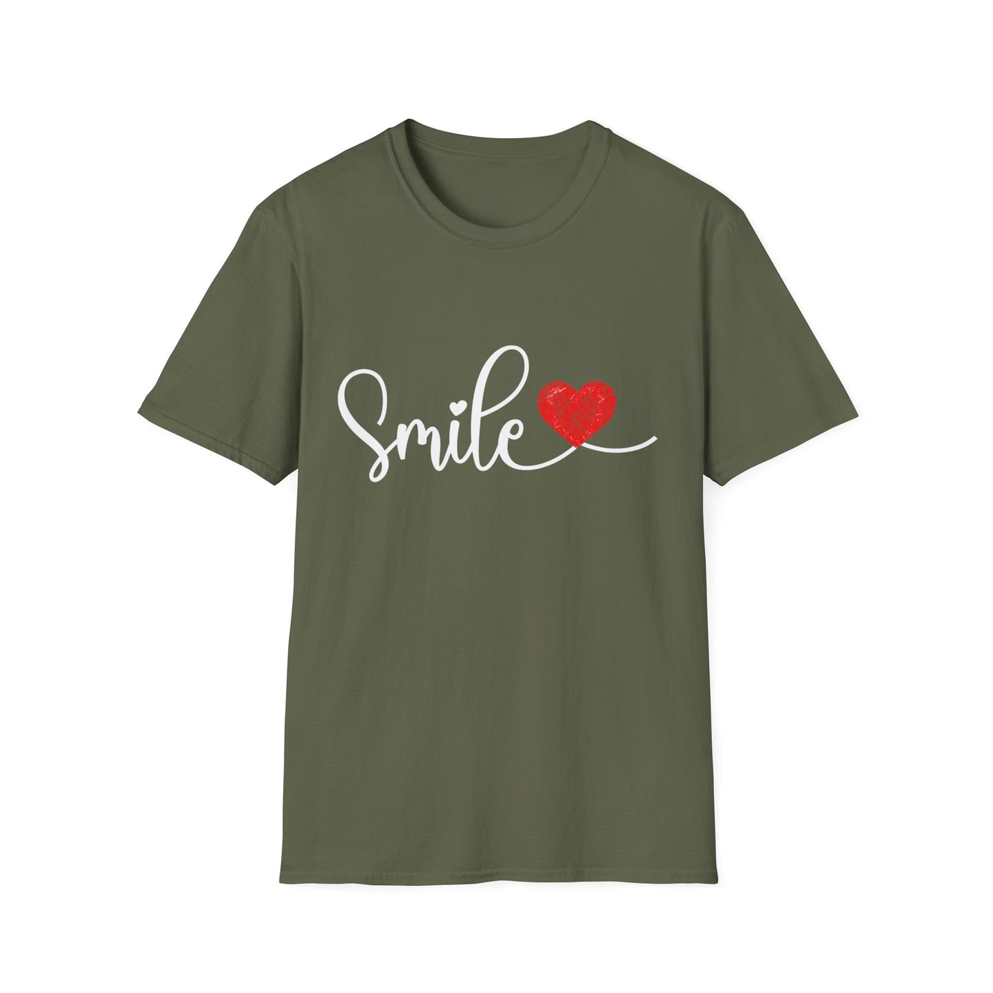 Smile Love Unisex Softstyle T-Shirt