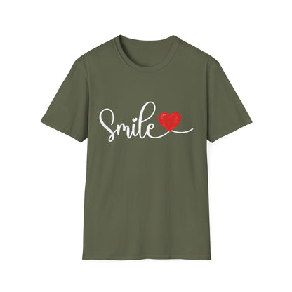Smile Love Unisex Softstyle T-Shirt