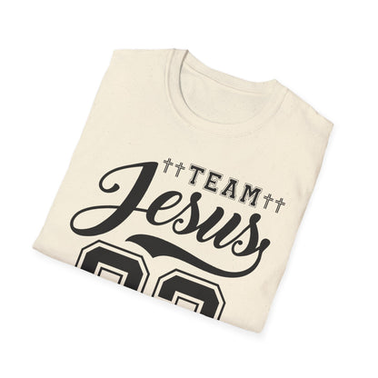Team Jesus Unisex Softstyle T-Shirt - Faith Hope Love Graphic Tee, Christian Apparel, Church Event Wear, Gift for Believers, [...]