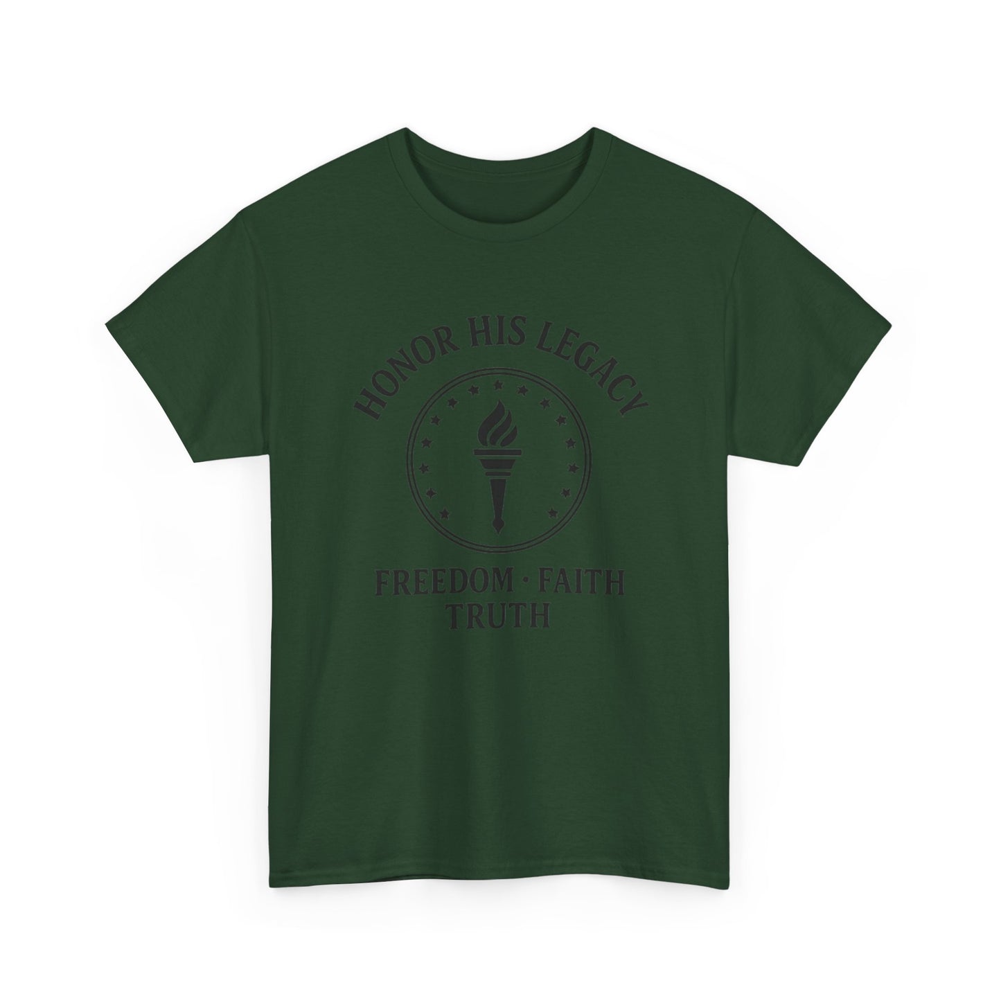 Unisex Tribute Tee - Honor His Legacy, In Memory of Loved Ones, Comfort Wear for Memorials, Faith-Based Apparel, Support Causes