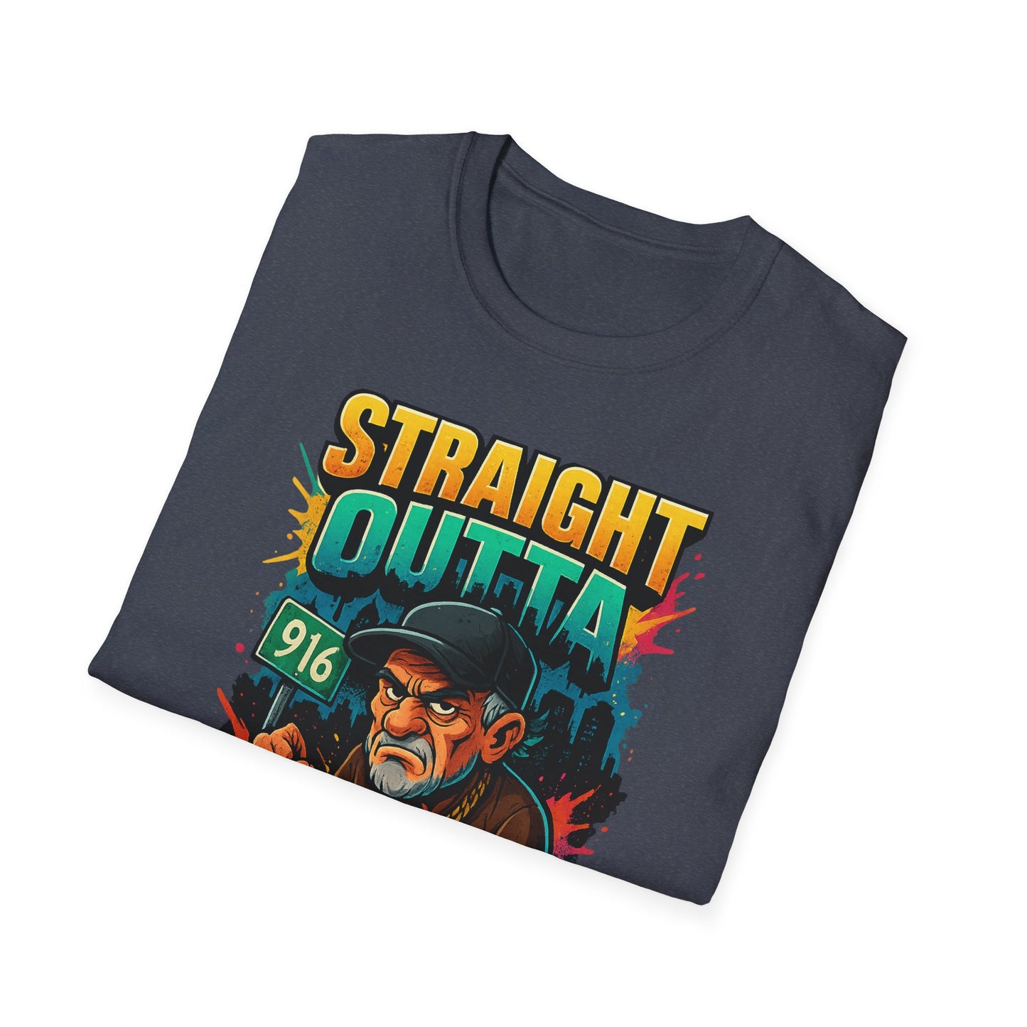 Straight Outta Patience Unisex T-Shirt - Funny Graphic Tee for Men and Women, Gift for Birthdays, Anniversaries, Casual Wear, Humor Fashion