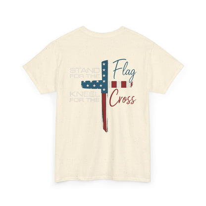 Patriotic Graphic Tee, Religious T-Shirt, Faith-Based Apparel, 4th of July Shirt, Inspirational Clothing