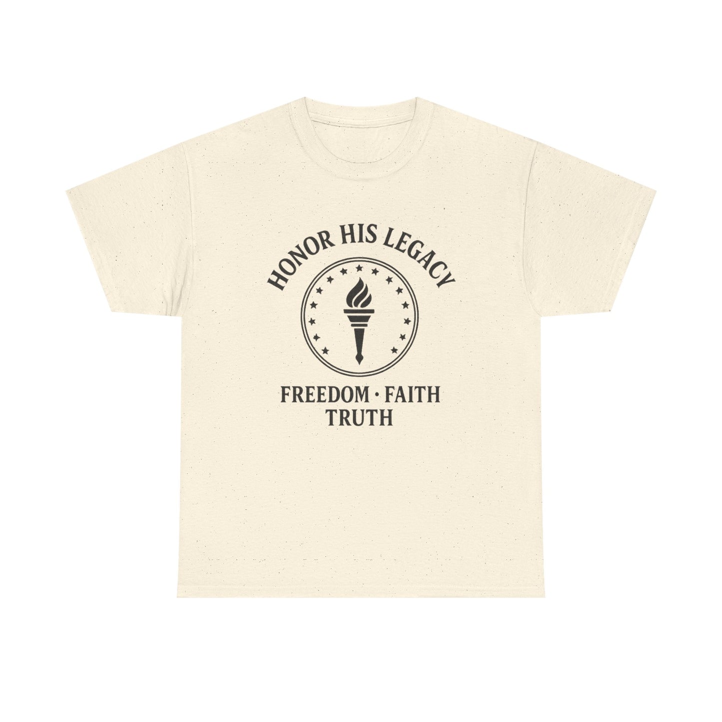 Unisex Tribute Tee - Honor His Legacy, In Memory of Loved Ones, Comfort Wear for Memorials, Faith-Based Apparel, Support Causes