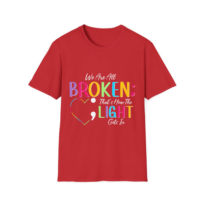 Broken Light Inspirational T-Shirt