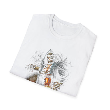 Spooky Skeleton T-Shirt | Unisex Halloween Tee, Casual Graphic Shirt, Fall Fashion, Unique Halloween Gift, Goth Style Wear
