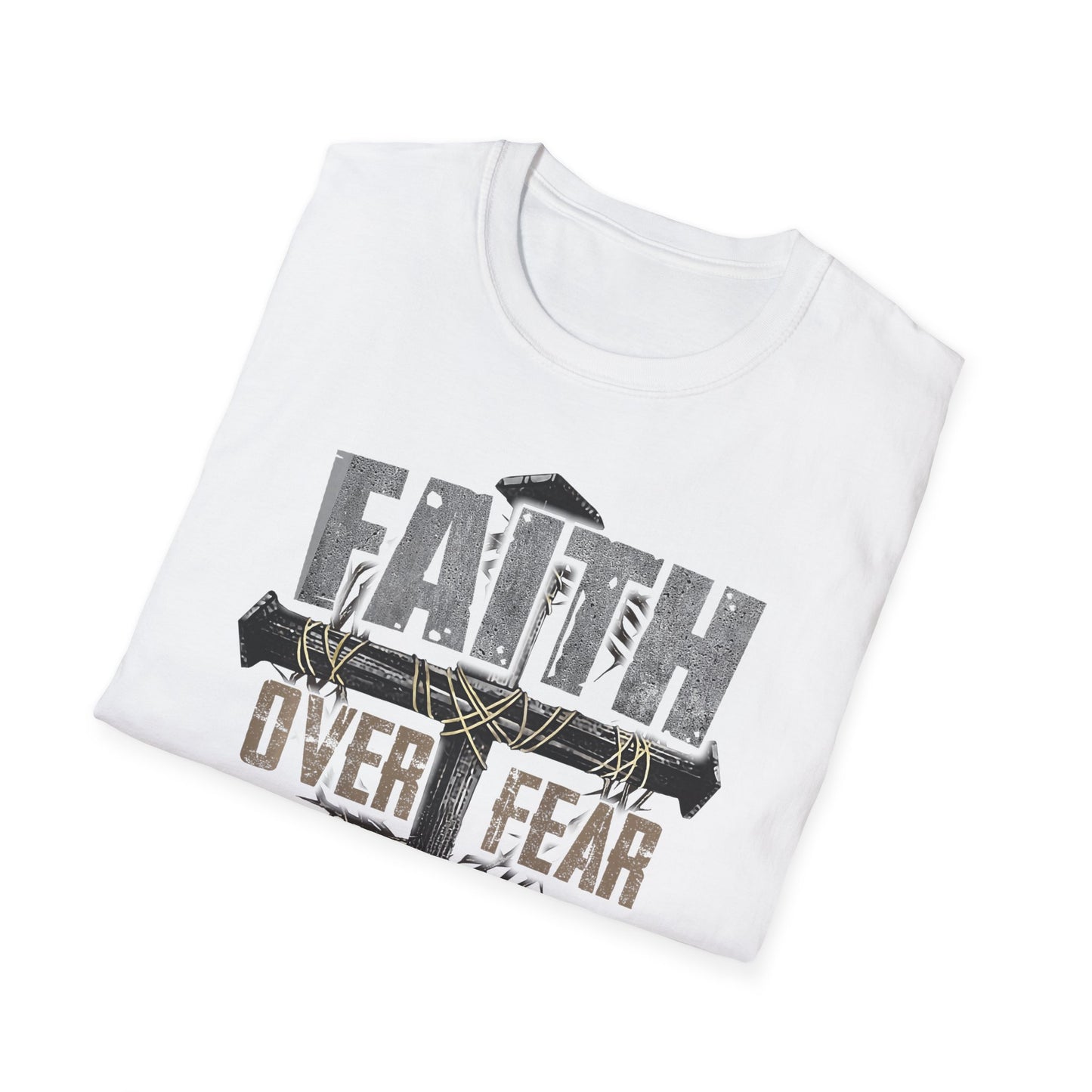 Faith Over Fear Unisex Softstyle T-Shirt | Motivational Tee for Everyday Wear, Inspirational Shirt, Gift for Friends, Christian [...]