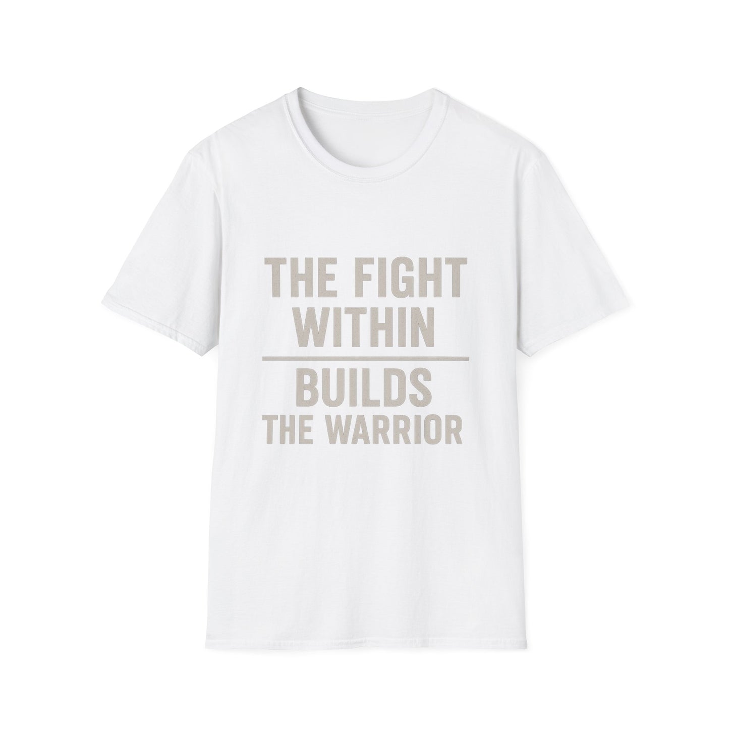 Warrior Spirit T-Shirt - Motivational Shirt, Inspirational Gift, Relaxed Fit Tee, Casual Wear, Fitness Apparel