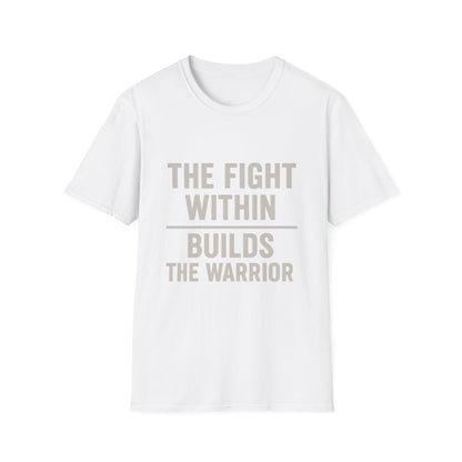 Warrior Spirit T-Shirt - Motivational Shirt, Inspirational Gift, Relaxed Fit Tee, Casual Wear, Fitness Apparel