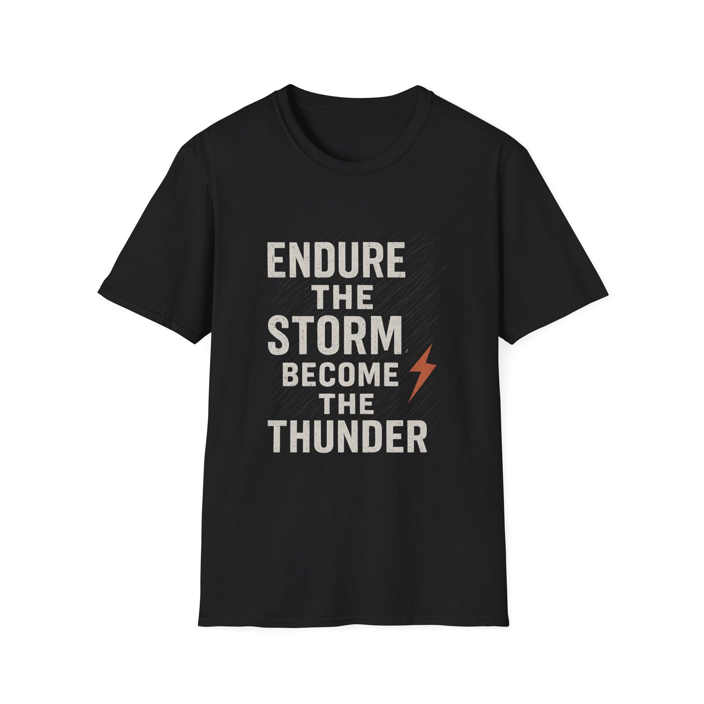 Inspirational Unisex T-Shirt - Endure the Storm Become the Thunder, Motivational Gift, Casual Wear, Positive Affirmation Tee, Fitness [...]