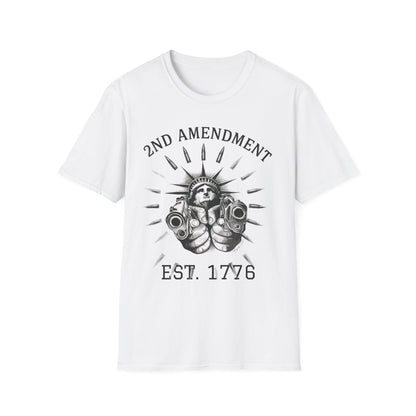 T-Shirt - Bad Ass American Liberty 2nd Amendment Patriot Tee