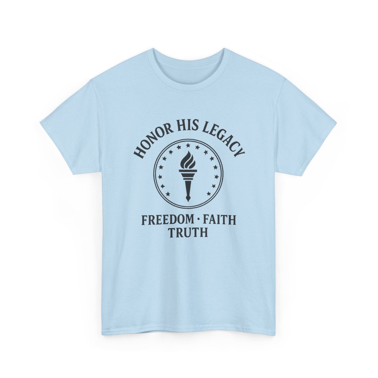 Unisex Tribute Tee - Honor His Legacy, In Memory of Loved Ones, Comfort Wear for Memorials, Faith-Based Apparel, Support Causes