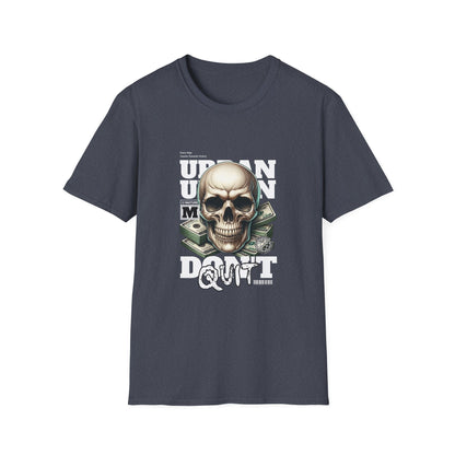 Urban Skull Graphic T-Shirt, Casual Style, Unisex Tee, Festival Wear, Gift for Friends, Streetwear, Halloween Fashion