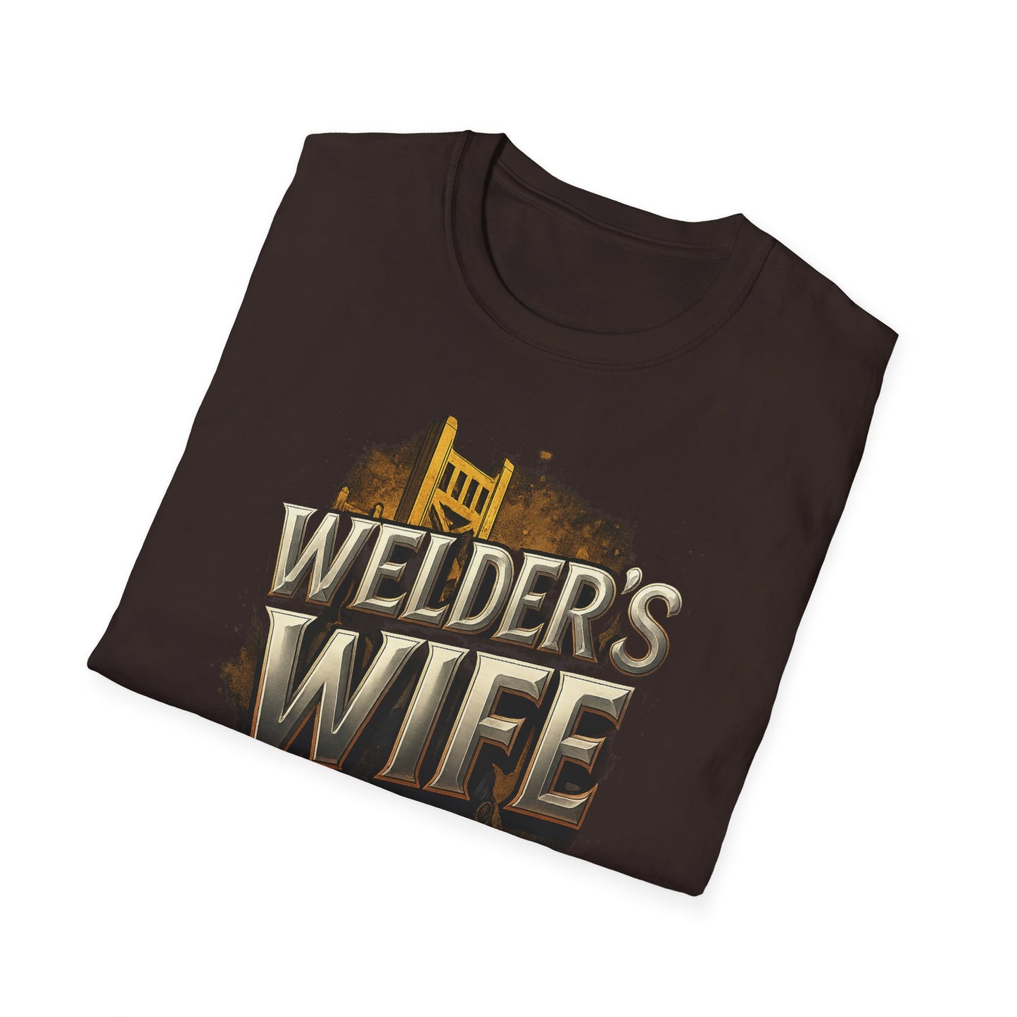 Welder's Wife Unisex T-Shirt, Celebratory Gift, Welding Family Shirt, Mother's Day, Birthday, Everyday Wear