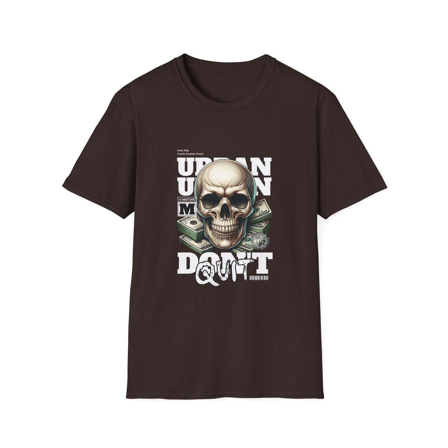 Urban Skull Graphic T-Shirt, Casual Style, Unisex Tee, Festival Wear, Gift for Friends, Streetwear, Halloween Fashion