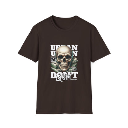 Urban Skull Graphic T-Shirt, Casual Style, Unisex Tee, Festival Wear, Gift for Friends, Streetwear, Halloween Fashion