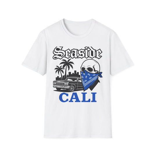 Cali Vibes Graphic Tee | Unisex Softstyle T-Shirt, Seaside Shirt, Casual Wear, Beach Life, Gift for Him/Her