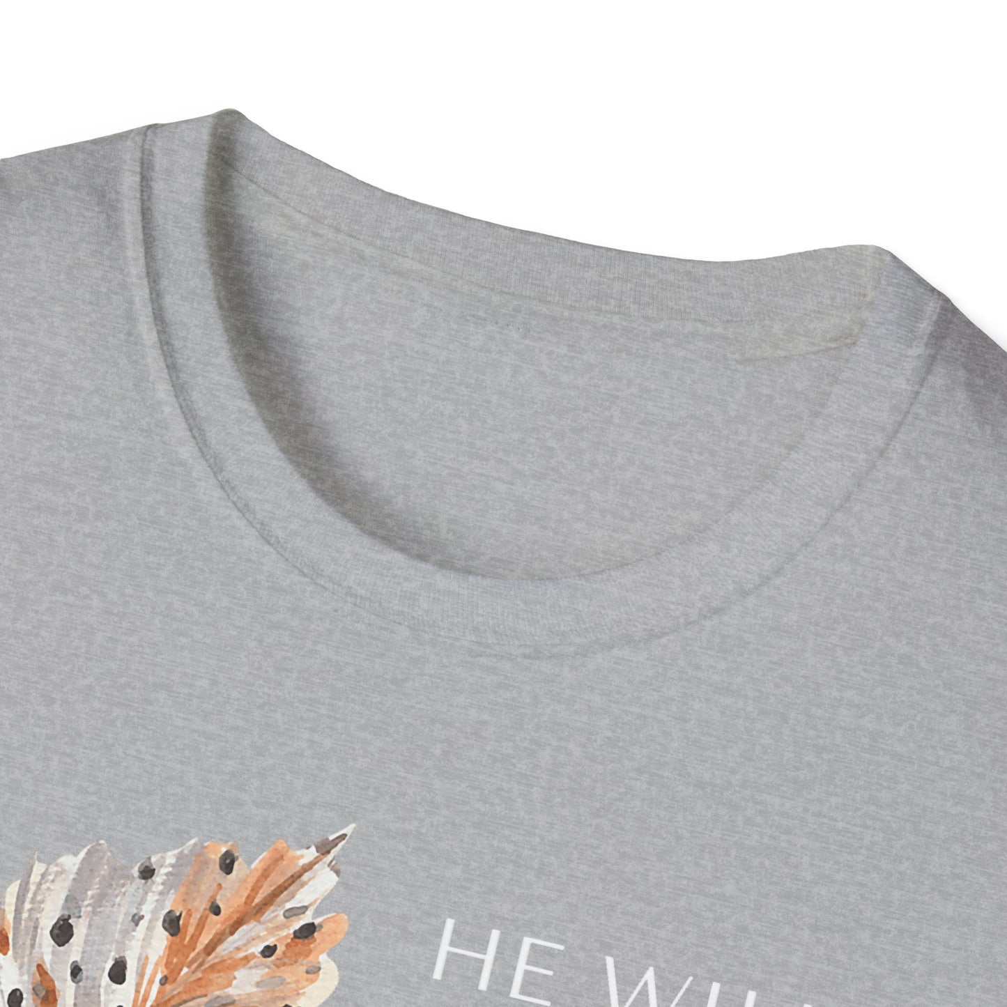 Faith-Inspired Unisex Softstyle T-Shirt – Psalm 91:4