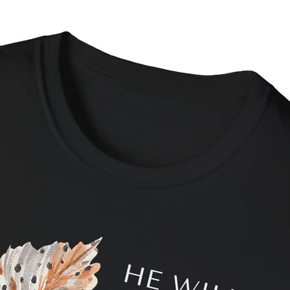 Faith-Inspired Unisex Softstyle T-Shirt – Psalm 91:4