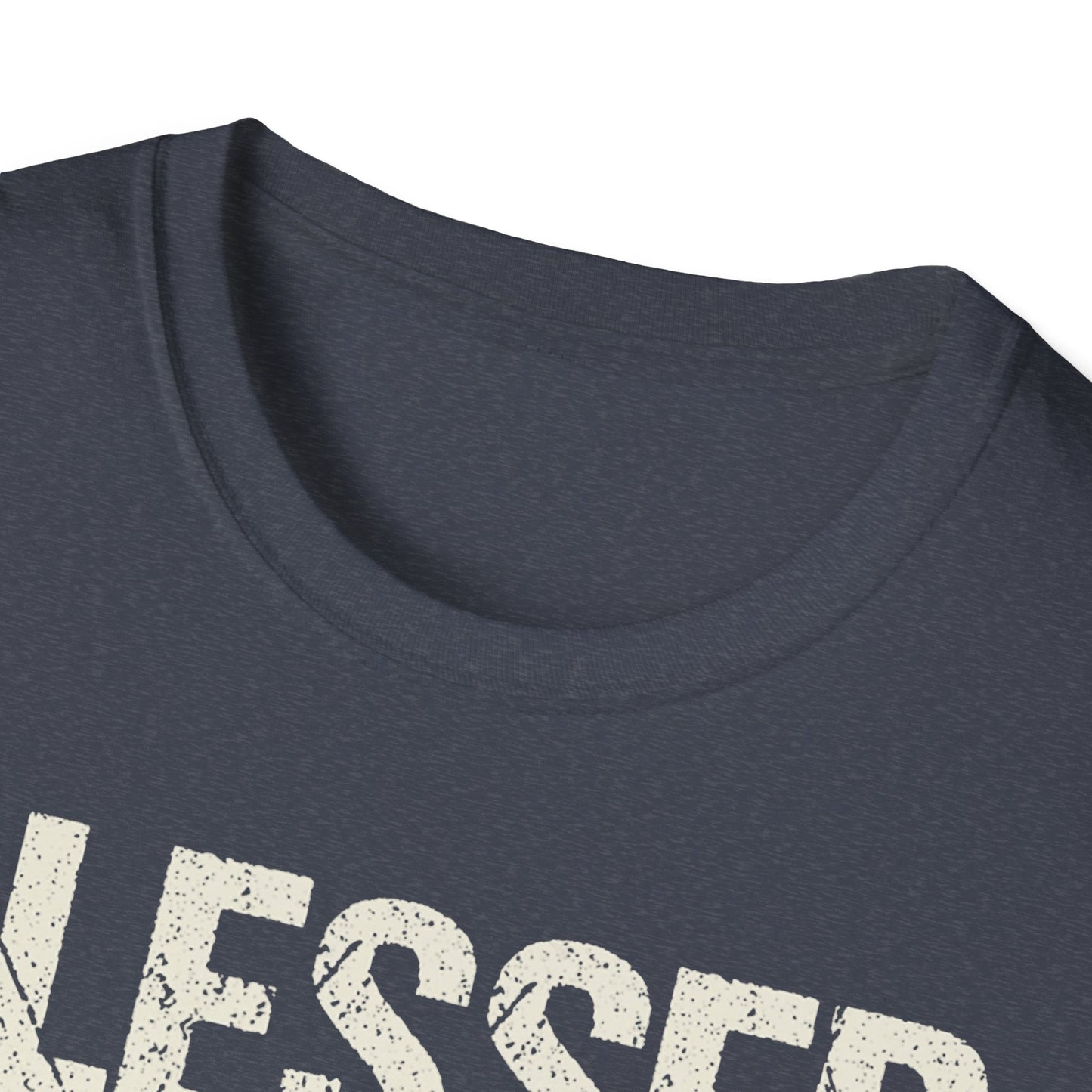 Faith-Inspired Graphic T-Shirt - Blessed, Saved, Loved - Perfect for Church, Gifts, or Everyday Wear