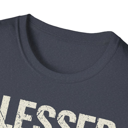 Faith-Inspired Graphic T-Shirt - Blessed, Saved, Loved - Perfect for Church, Gifts, or Everyday Wear