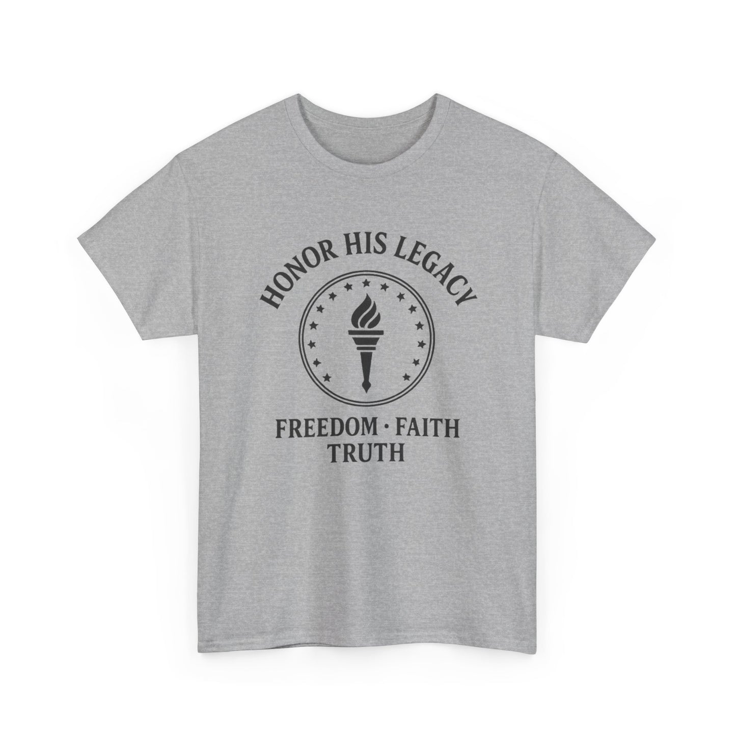 Unisex Tribute Tee - Honor His Legacy, In Memory of Loved Ones, Comfort Wear for Memorials, Faith-Based Apparel, Support Causes