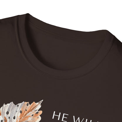 Faith-Inspired Unisex Softstyle T-Shirt – Psalm 91:4