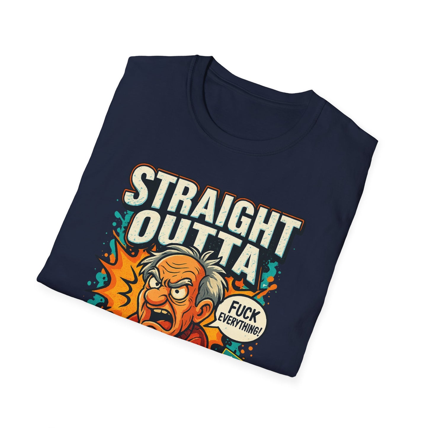 Unisex Graphic T-Shirt, Funny Quote Tee, Straight Outta Patience Shirt, Casual Wear, Gifts for Him/Her