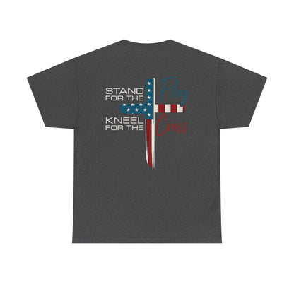 Patriotic Graphic Tee, Religious T-Shirt, Faith-Based Apparel, 4th of July Shirt, Inspirational Clothing