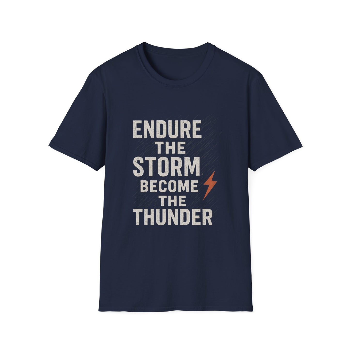 Inspirational Unisex T-Shirt - Endure the Storm Become the Thunder, Motivational Gift, Casual Wear, Positive Affirmation Tee, Fitness [...]
