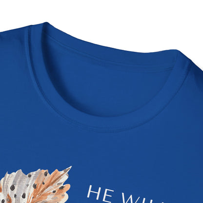 Faith-Inspired Unisex Softstyle T-Shirt – Psalm 91:4