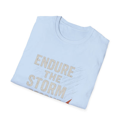 Inspirational Unisex T-Shirt - Endure the Storm Become the Thunder, Motivational Gift, Casual Wear, Positive Affirmation Tee, Fitness [...]