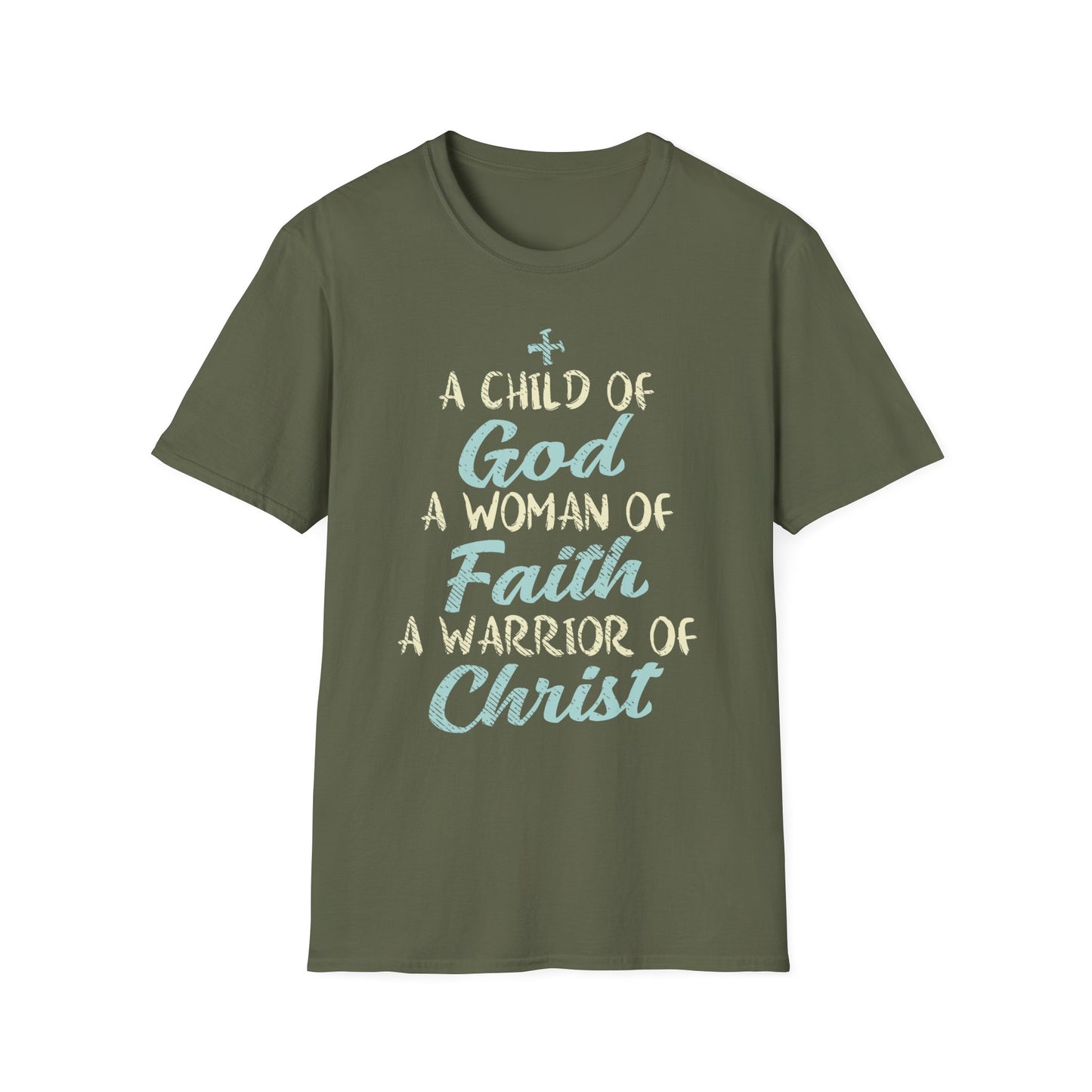Faith Warrior T-Shirt | Inspirational Christian Tee, Spiritual Apparel, Gift for Believers, Religious Shirt, Motivational Wear
